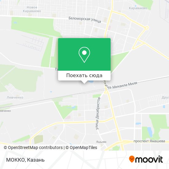 Карта МОККО