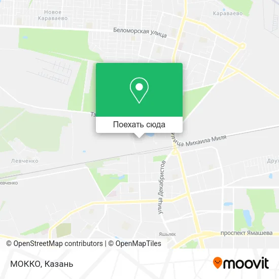 Карта МОККО