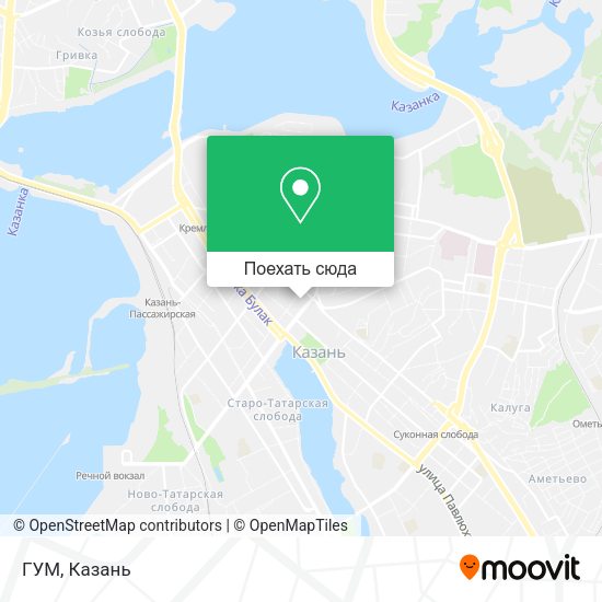 Карта ГУМ