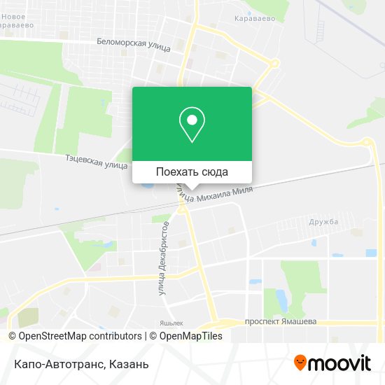 Карта Капо-Автотранс