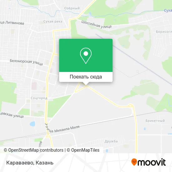 Карта Караваево