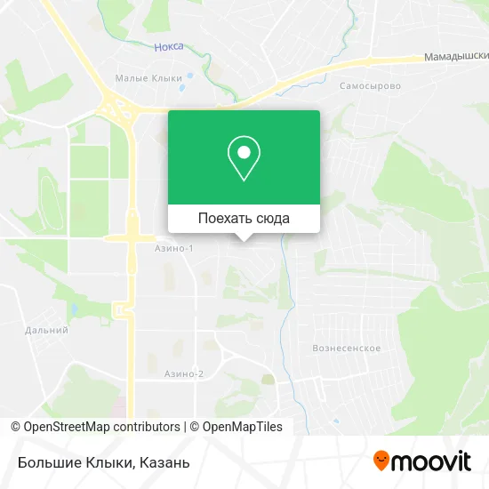Карта Большие Клыки