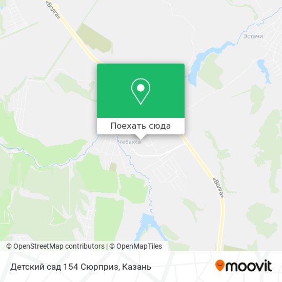 Карта Детский сад 154 Сюрприз
