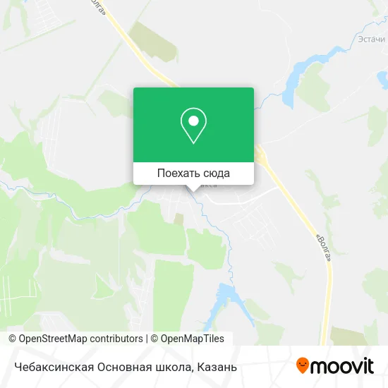 Карта Чебаксинская Основная школа