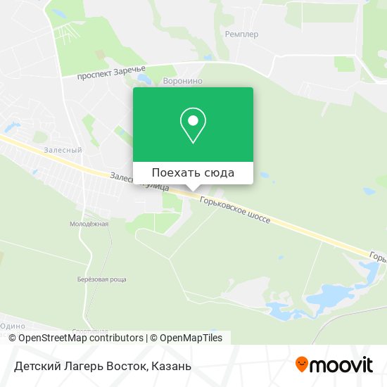 Карта Детский Лагерь Восток