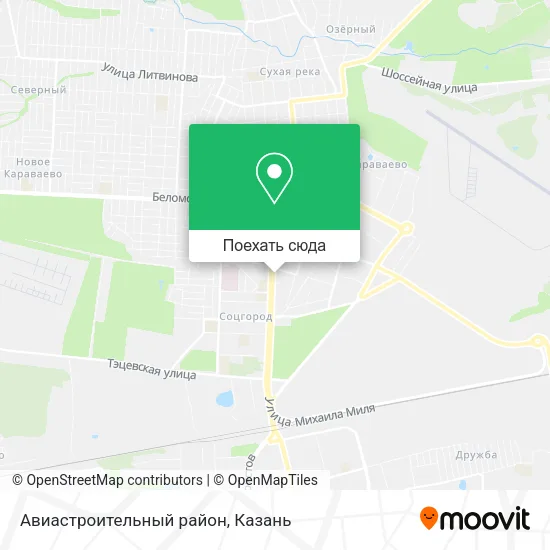 Карта Авиастроительный район