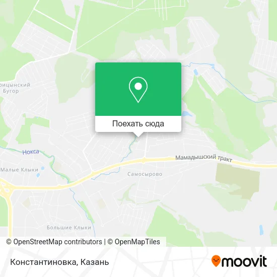 Карта Константиновка