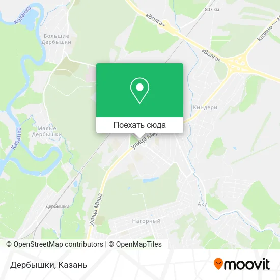 Карта Дербышки