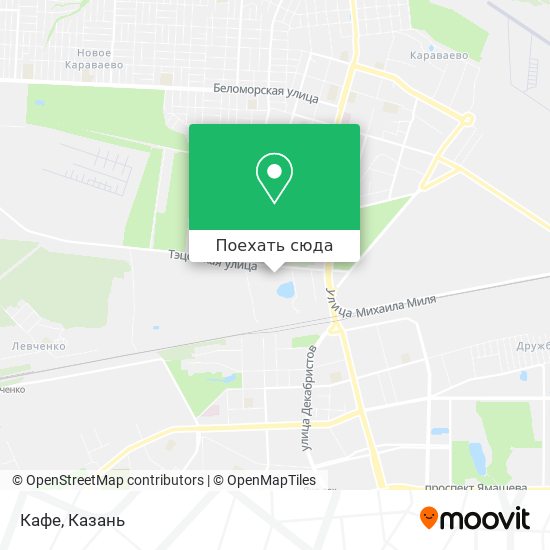 Карта Кафе