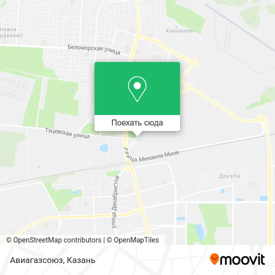 Карта Авиагазсоюз