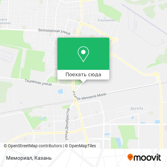 Карта Мемориал