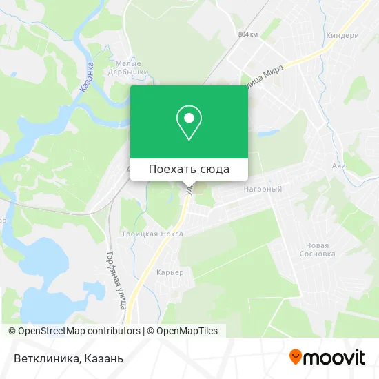 Карта Ветклиника