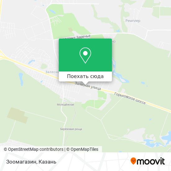 Карта Зоомагазин