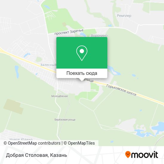 Карта Добрая Столовая