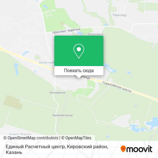 Карта Единый Расчетный центр, Кировский район