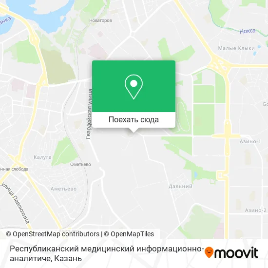 Карта Республиканский медицинский информационно-аналитиче