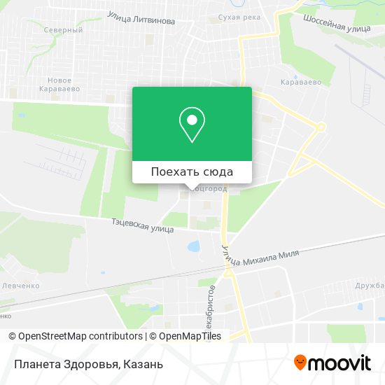 Карта Планета Здоровья