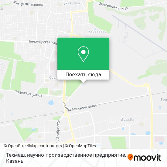 Карта Техмаш, научно-производственное предприятие
