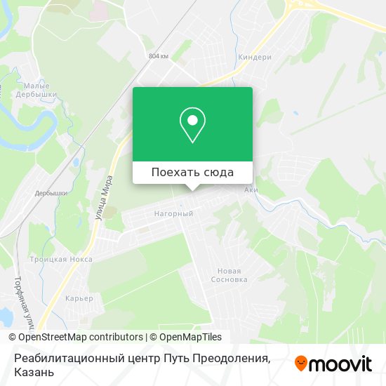 Карта Реабилитационный центр Путь Преодоления