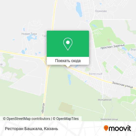 Карта Ресторан Башкала