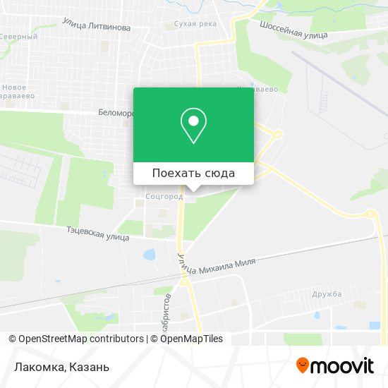 Карта Лакомка