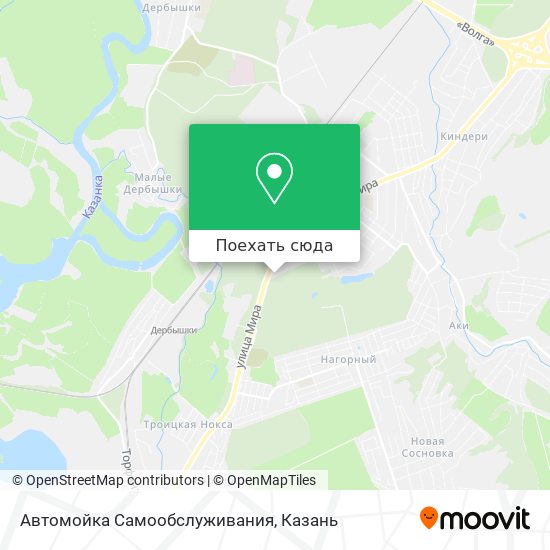 Карта Автомойка Самообслуживания