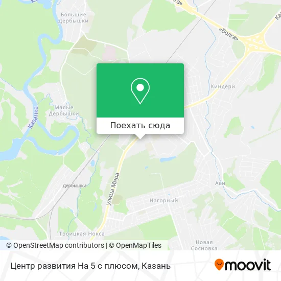 Карта Центр развития На 5 с плюсом