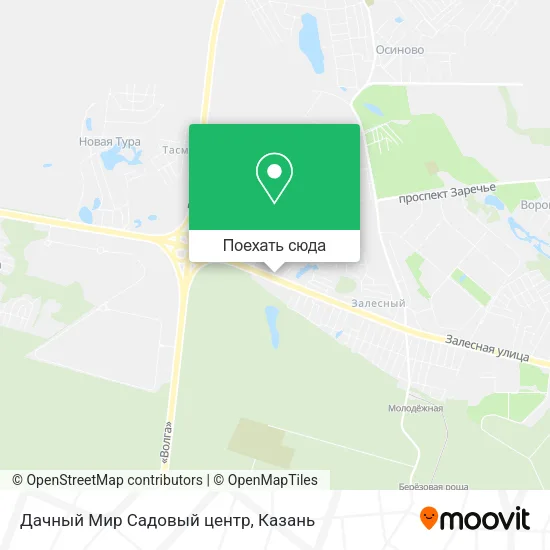 Карта Дачный Мир Садовый центр