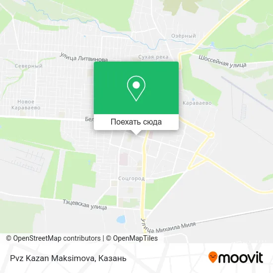 Карта Pvz Kazan Maksimova
