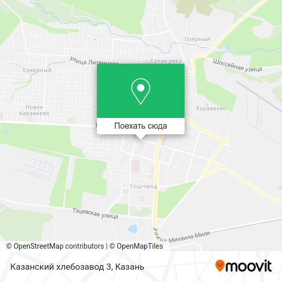 Карта Казанский хлебозавод 3