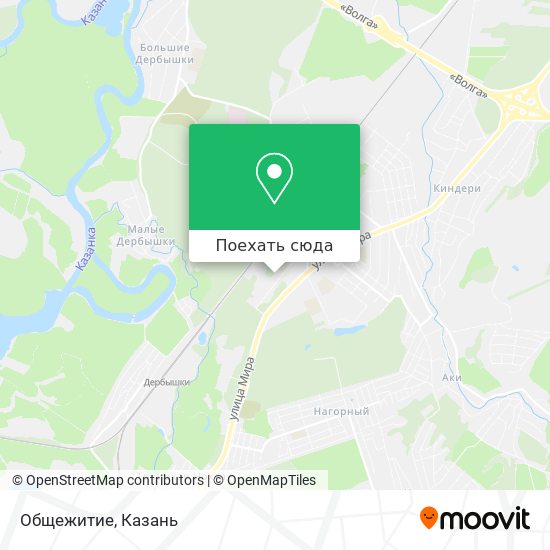 Карта Общежитие