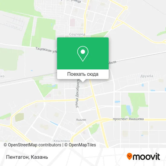 Карта Пентагон