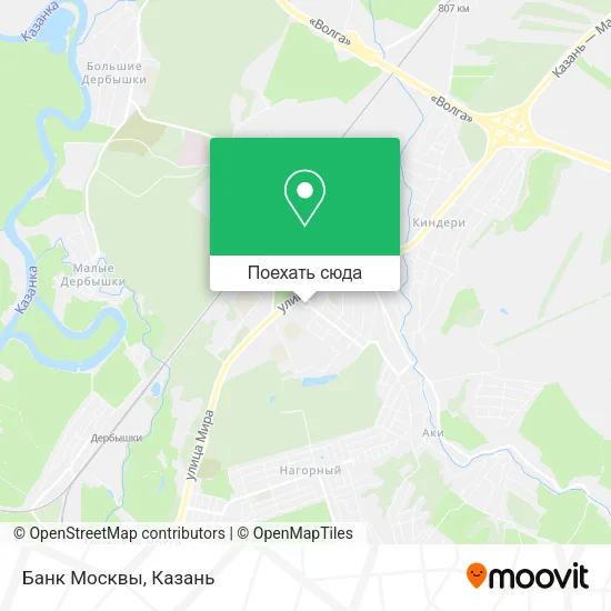 Карта Банк Москвы