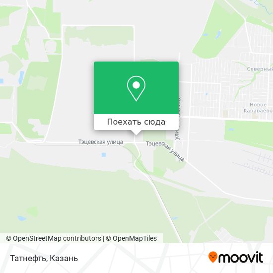 Карта Татнефть