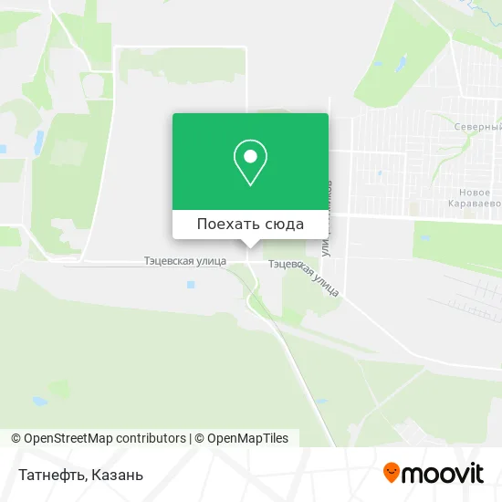 Карта Татнефть