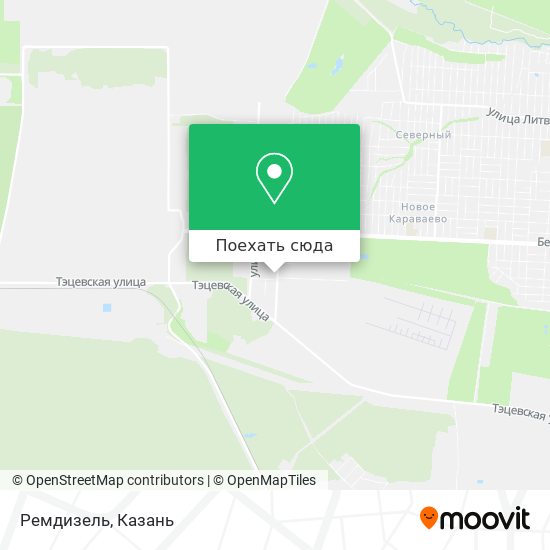 Карта Ремдизель