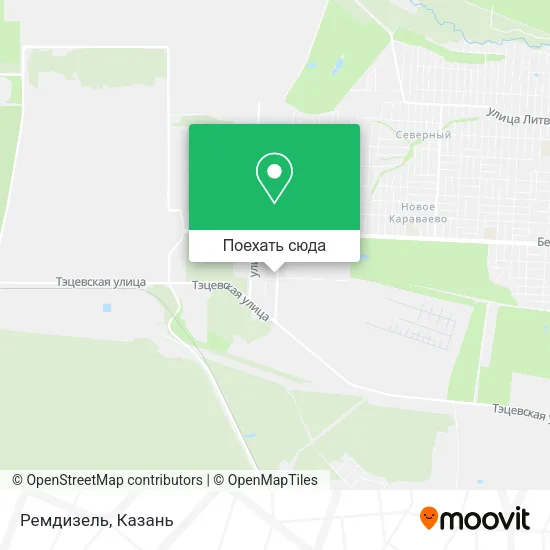 Карта Ремдизель