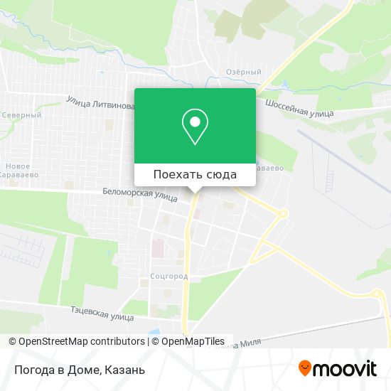 Карта Погода в Доме