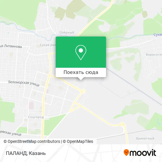 Карта ПАЛАНД