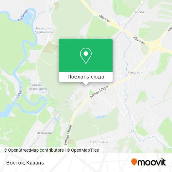 Карта Восток