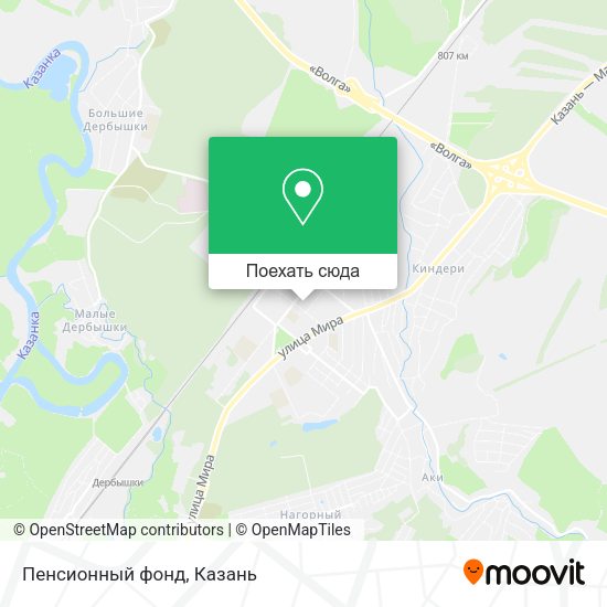 Карта Пенсионный фонд