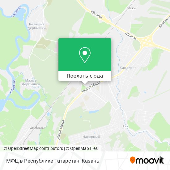Карта МФЦ в Республике Татарстан