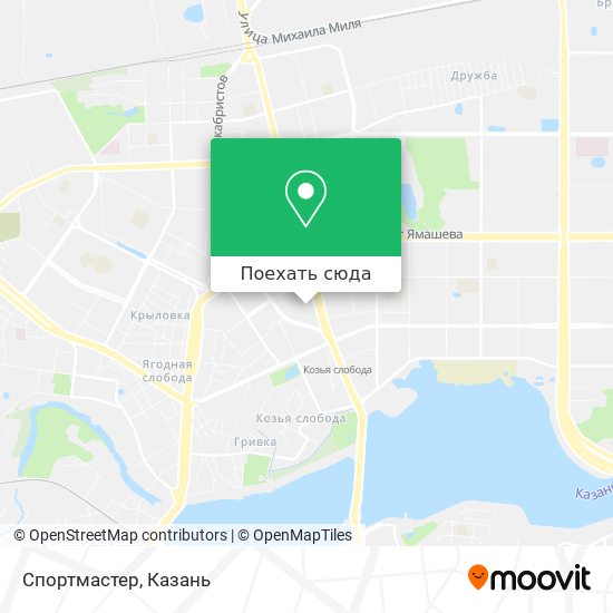 Карта Спортмастер