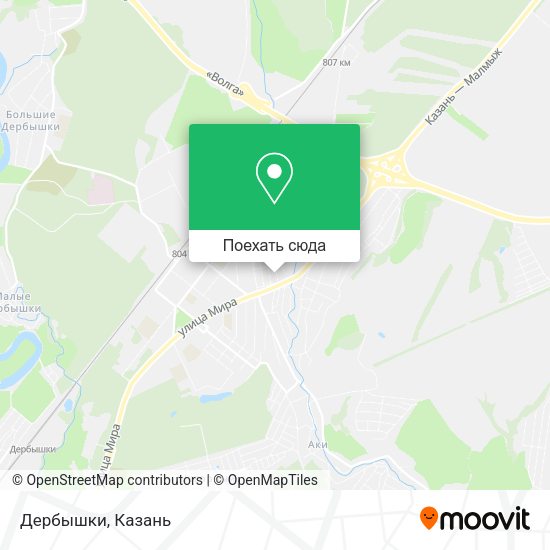 Карта Дербышки