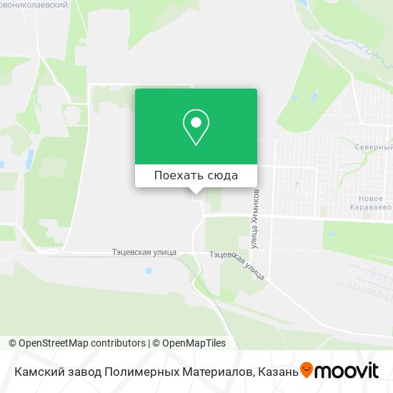 Карта Камский завод Полимерных Материалов