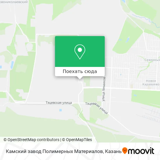 Карта Камский завод Полимерных Материалов