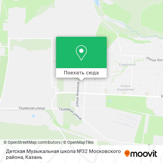 Карта Детская Музыкальная школа №32 Московского района