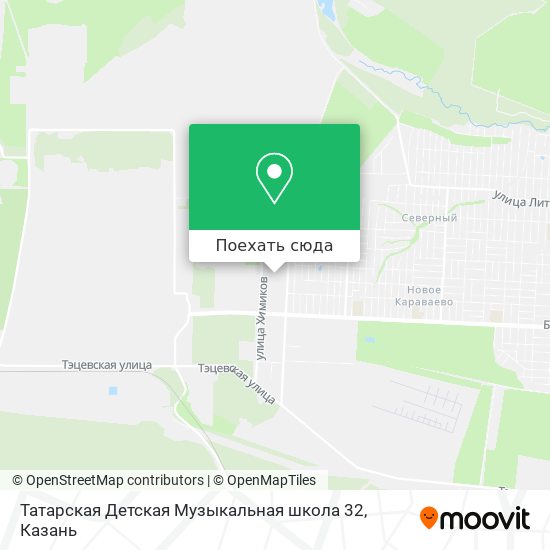 Карта Татарская Детская Музыкальная школа 32
