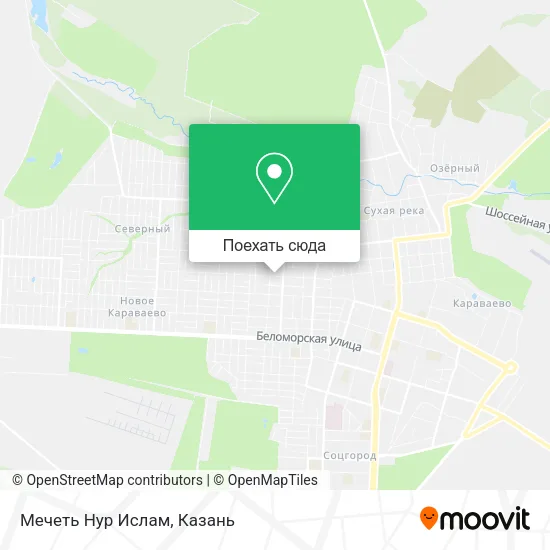 Карта Мечеть Нур Ислам