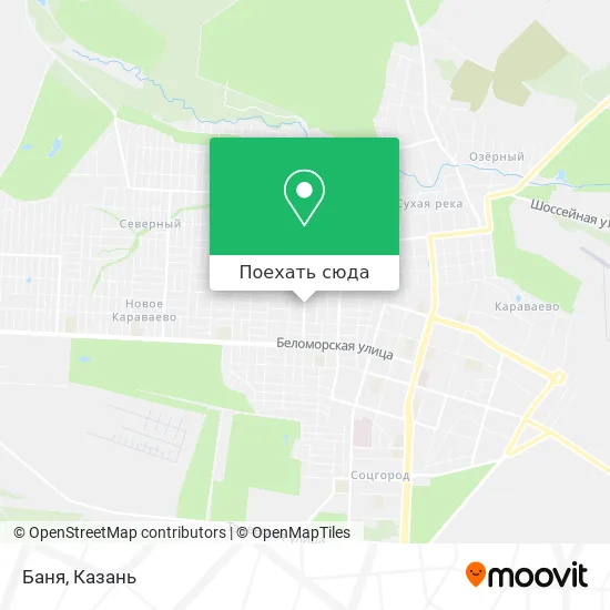 Карта Баня